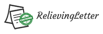 Relieving Letter